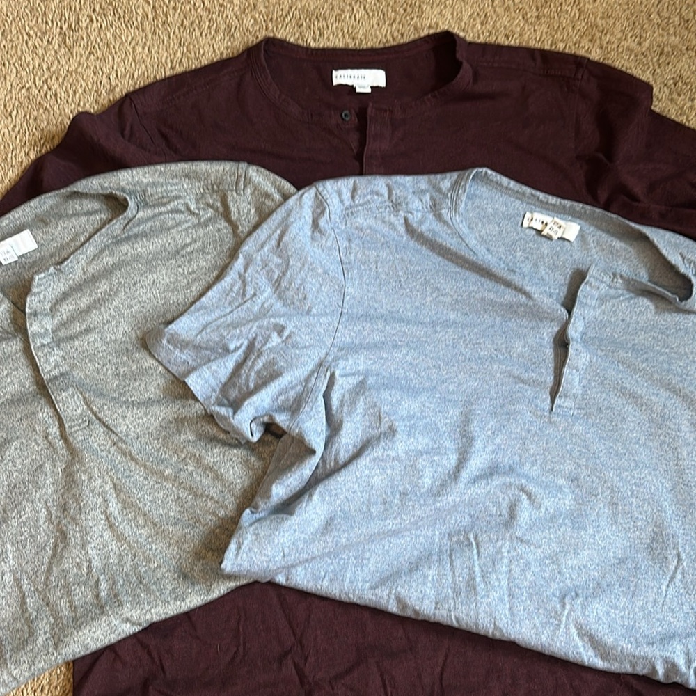 Men’s Henley bundle  Shirts